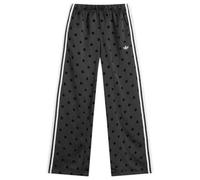 Adidas Women's Polka Dot Firebird Wide Trackpants Black Large