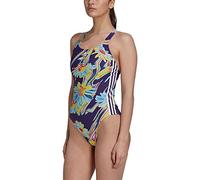 adidas Women's Pos Sea 3s Suit Swimsuit, Purs/White, 10