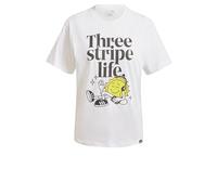 adidas Women's Positivity Graphic TEE, White, L