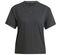 adidas - Women's Power Back Coutout 3-Stripes Tee - Sport shirt size M, grey