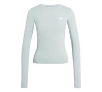 Adidas Power Essentials Workout Contour Long Sleeve T-shirt Green XL Women