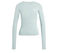 adidas Women's Power Essentials Workout Contour Long Sleeve, Wonder Sage, XXL