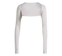 adidas Women's Power Essentials Workout Contour Shrug, ice Purple, L