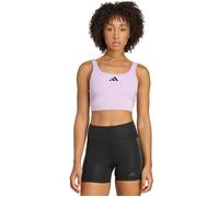 adidas Women's Power Light Support Sports Bra Tank Top - Powder Plum - Purple - Size: Small