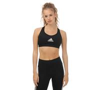 adidas Womens Power React Train Support Bra in Black-White - Size 36C
