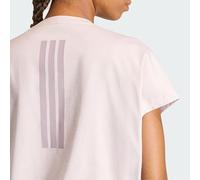 adidas Women's Power Workout Cropped Boxy 3-Stripes Tank, ice Purple, XS