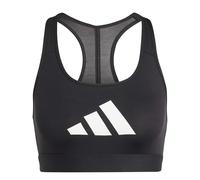 Women's Print Logo Sports Bra - Black