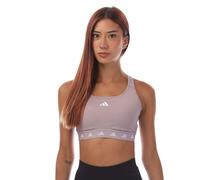 Adidas Women's Powerreact Tech-Fit Medium Support Training Sports Bra - Purple - L A-C - Purple
