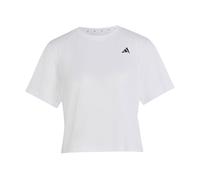 Adidas Primelift Essentials Workout Boxy Graphics Short Sleeve T-shirt White L Woman