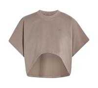 adidas Women's Primelift Workout Graphics Shirt, Khaki Six, S