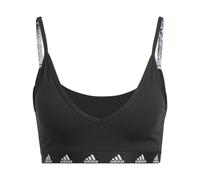 Adidas Womens Purebare Light-Support Bra Colour: Black, Size: SAC