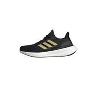 adidas Women's Pureboost 23 Shoes, Core Black/Gold Metallic/Carbon, 4 UK