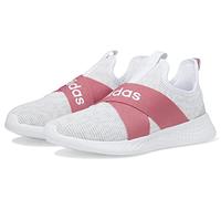 adidas Women's Puremotion Adapt Running Shoe, White/Pink Strata/Zero Metallic, 5 UK