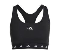 adidas Womens Pwr Ms Tf Medium Impact Sports Bra Training Fitness Gym Crop Top