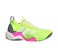 Adidas Womens Rapidmove Advance 2 Training Shoes, Lucid Lemon/Chalk White/Lucid Pink, 8.5