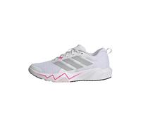 adidas Women's Rapidmove Go Training Shoes, FTWR White/Silver met./Lucid Pink, 9.5 UK