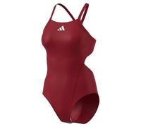 adidas Women's Ripstream Team Thin Straps C-Back Swimsuit Swimwear, Team Power red 2, 34