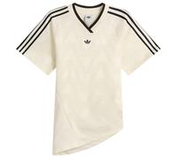 Adidas Women's Rouched Football Top Off White