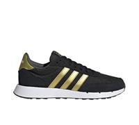 adidas Womens Run 60S 2.0 Lace Up Sneakers Shoes Casual - Black, Black, 7