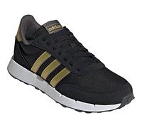 adidas Women's Run 60s 2.0 Running Shoes, Core Black Gold Met Grey Six, 5 UK