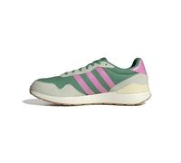 adidas Women's Run 60s 4.0 Shoes, Semi Court Green/Bliss Pink/Warm Vanilla, 8.5 UK