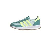 adidas Women's Run 70S 2.0 Shoes, Halo Mint/Hi-Res Yellow/Pure Teal, 6 UK