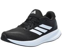 adidas Women's Run Falcon 5 Sneaker, Black/White/Black, 8 Wide