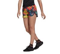 adidas Womens Run Fast Flower Running Shorts - Black