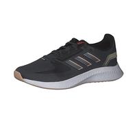 adidas Women's Runfalcon 2.0 Sneaker, Grey Six Iron Met Solar Red, 3.5 UK