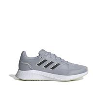 adidas Women's Runfalcon 2.0 Sneaker, Halo Silver Black Linen Green, 4 UK