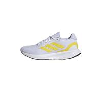 adidas Women's RUNFALCON 5 Running Shoes, Cloud White/Yellow/Core Black, 8.5 UK