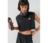 adidas Women's adi365 Running Essentials Crop T-Shirt, Black, XL