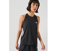 adidas Womens Running Adi365 Iconic Stripes Tank, Black, Size S, Women Black