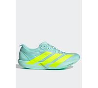 adidas Womens Running Adizero Adios 9 Trainers, Flash Aqua/Lucid Lemon/Mint To, Size 7, Women Flash Aqua/Lucid Lemon/Mint To