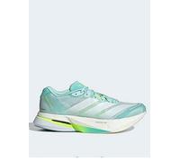 adidas Womens Running Adizero Boston 13 Trainers - Green, Flash Aqua/Zero Met/Luci Lemon, Size 5, Women Flash Aqua/Zero Met/Luci Lemon