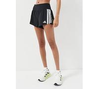 Adidas Adizero Running Gel Pocket 4´´ Shorts Black M Woman