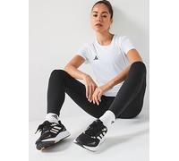 Adidas Adizero Essentials Short Sleeve T-shirt White S / Regular Woman