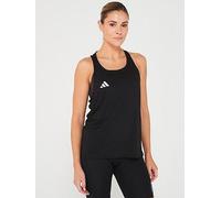 adidas Womens Running Adizero Tank, Black, Size L, Women Black