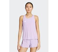 adidas Womens Running Adizero Tank, Powder Plum, Size L, Women Powder Plum