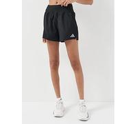 adidas Women's adi365Breeze Running Shorts, Black, L 4 inch