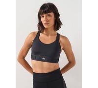 adidas Womens Running High Support Bra, Black, Size Xs, Women Black