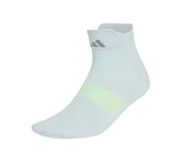 adidas Women's Running Light Ankle Sock - Frozen Purple/Clear Mint - Green - Size: Medium