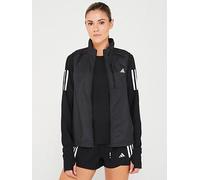 adidas Women's Running Own The Run Gilet - Black, Black, Size M, Women Black