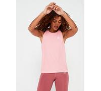 adidas Womens Running Own The Run Tank - Pink, Semi Pink Spark, Size M, Women Emi Pink Spark