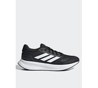 adidas Womens Running Runfalcon 5 Wide Fit Trainers - Black/White, Black/White/Black, Size 3.5, Women Black/White/Black