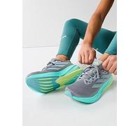 adidas Womens Running Supernova Rise 2 Trainers - Grey, Grey/Magic Grey Met/Flash Aqua, Size 4.5, Women Grey/Magic Grey Met/Flash Aqua