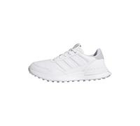 adidas Women's S2G 26 Leather Spikeless Golf Shoe, FTWR White/FTWR White/Halo Silver, 7.5 UK