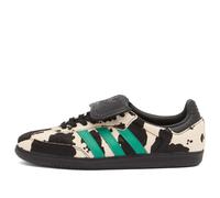 Adidas Women's Samba Lt Cow Print W Sneaker Core Black/Lucid Blue/Gold UK 3