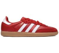 adidas Women's Samba OG Sneakers, White Scarlet Red, 4.5 UK
