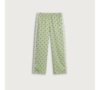 Adidas Women's Satin Polka Dots Wide Leg Pant Magic Lime Small